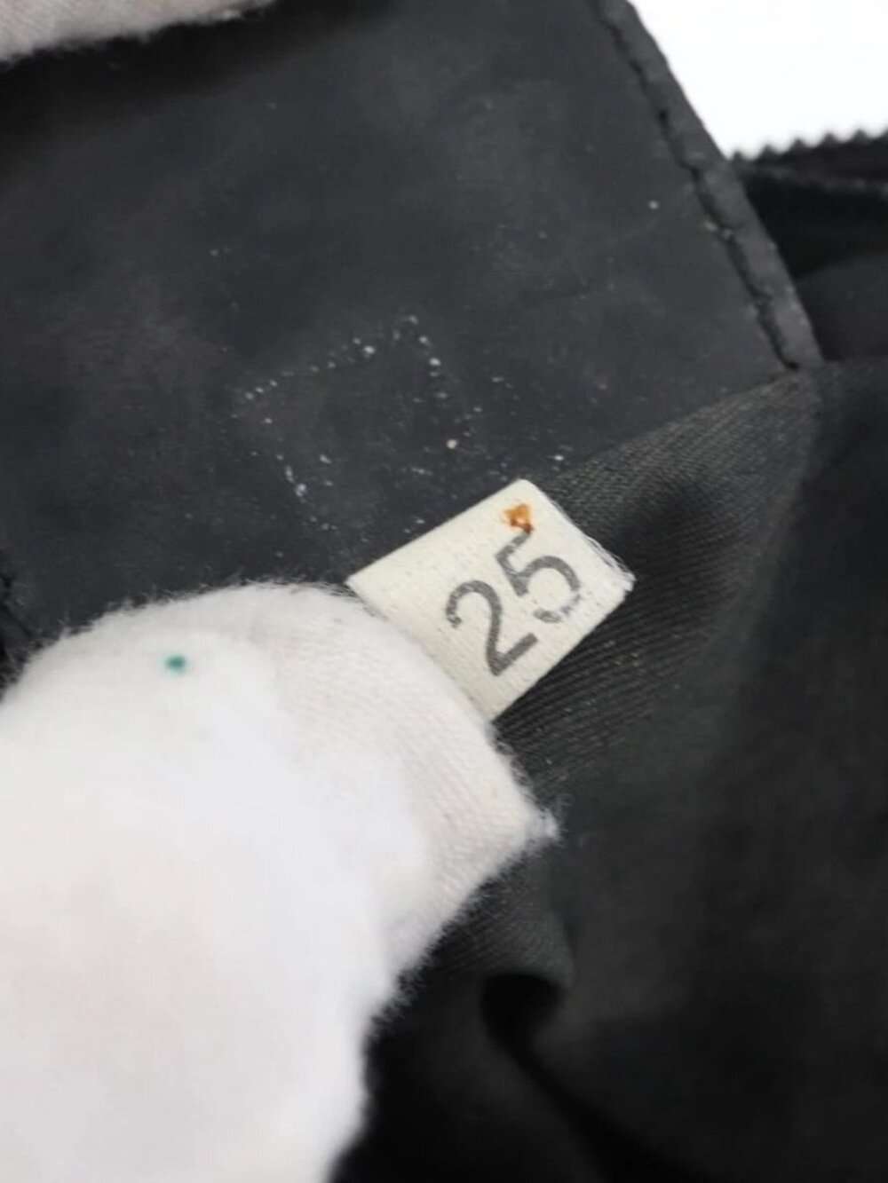 PRADA Shoulder Bag Nylon Black Silver - Picture 13 of 16